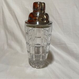 MCM crystal stainless cocktail shaker hotel bar style with strong seal